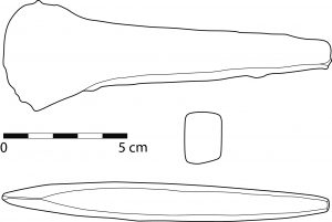 Medená eneolitická sekerka z Vysokej nad Kysucou