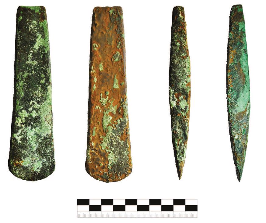 Medená sekerka z Hruštína (foto: B. Danielová)