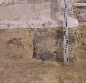 Dokumentácia starších podláh v r.k. kostole sv. Kozmu a Damiána v Háji, okr. Turčianske Teplice